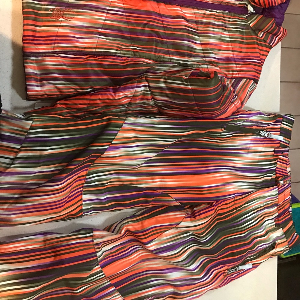 Snow jacket and pants set size 12 kids